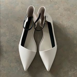 Melissa Dressy Flats with Ankle Strap